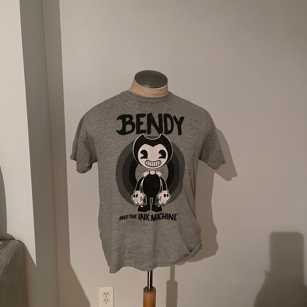 Official Bendy Kids' Premium T-Shirt Youth L Heather Gray
